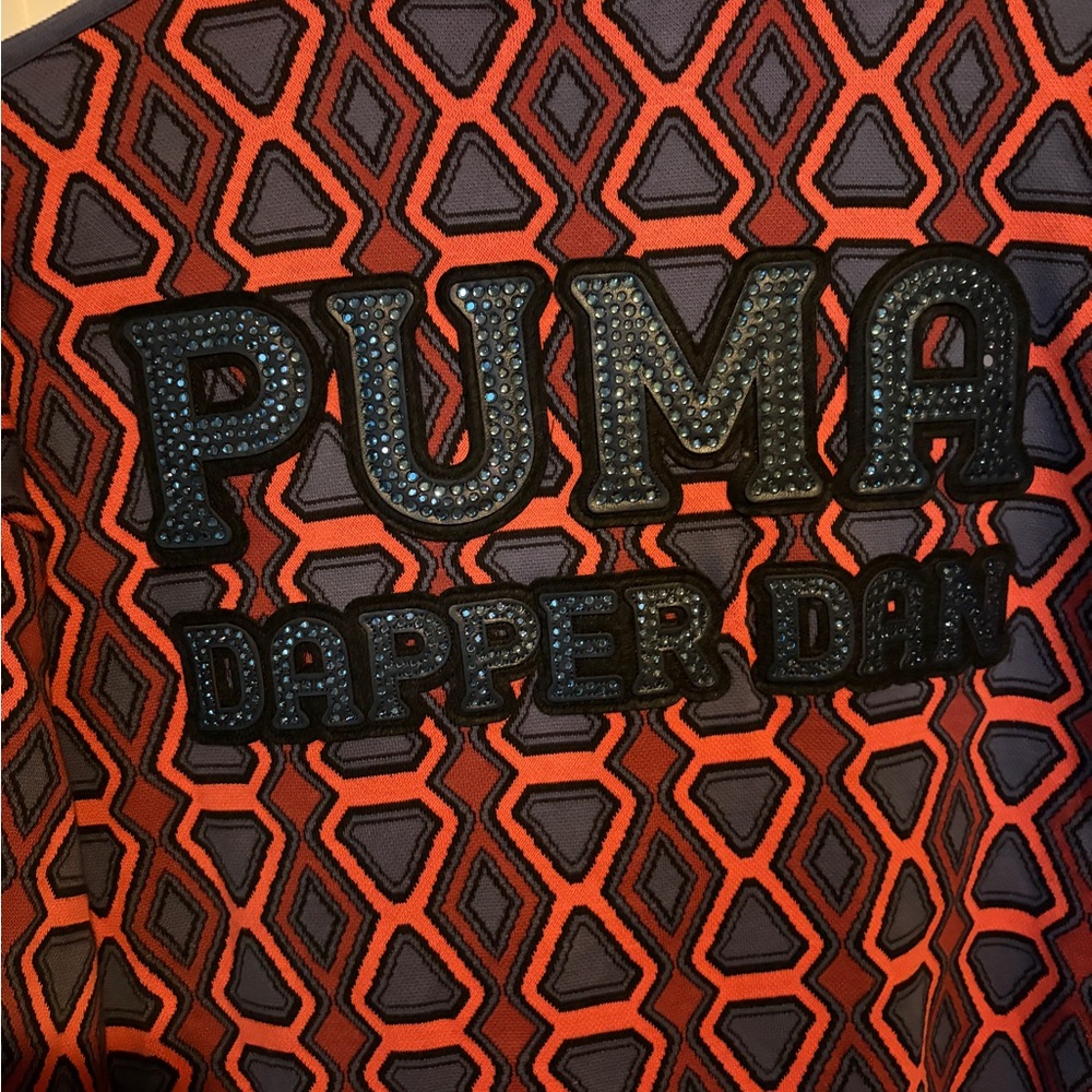 Dapper Dan Puma Bling Jacket Patterned Jacket Wit… - image 8